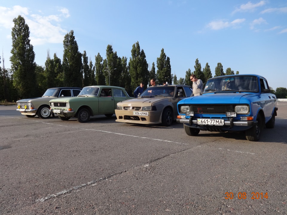 Зустріч автоклубу Москвич Черкаси 3