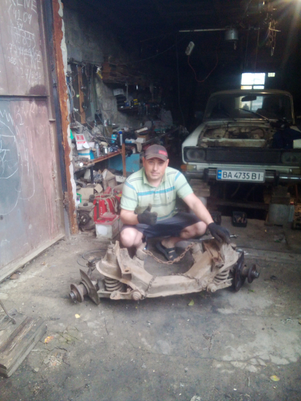 Знімаємо передню підвіску в зборі на завжди 😁привіт кастом 😉 4