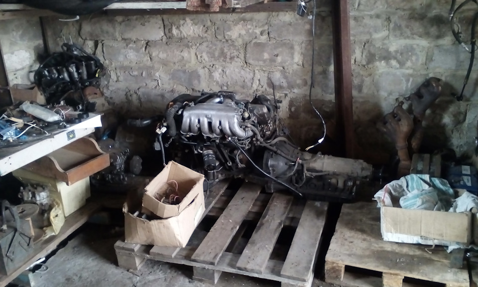 Запас мізки не рве! 2 JZ GE з АКПП у зборі! 5