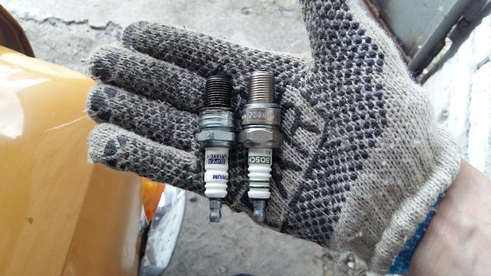 Поставив свічки Bosch W5CC 1
