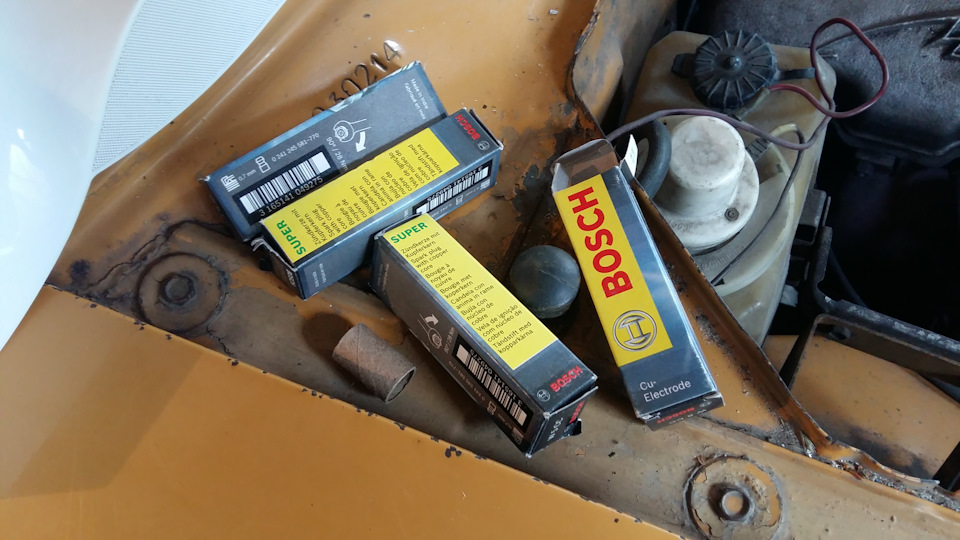 Поставив свічки Bosch W5CC 2