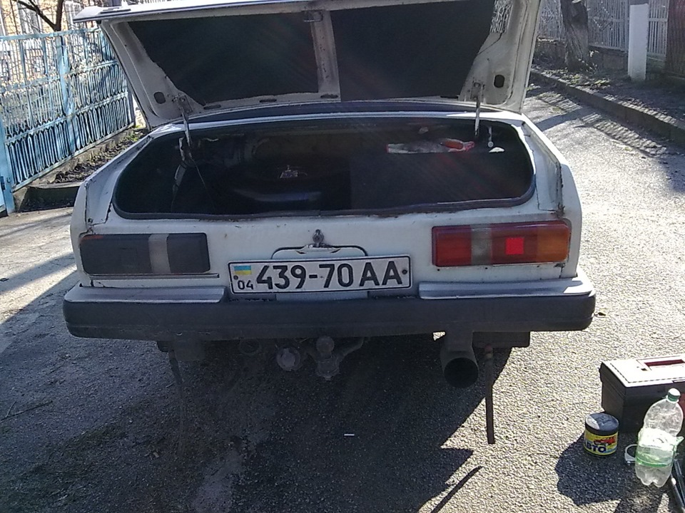 Установка задних стопов!))) 3