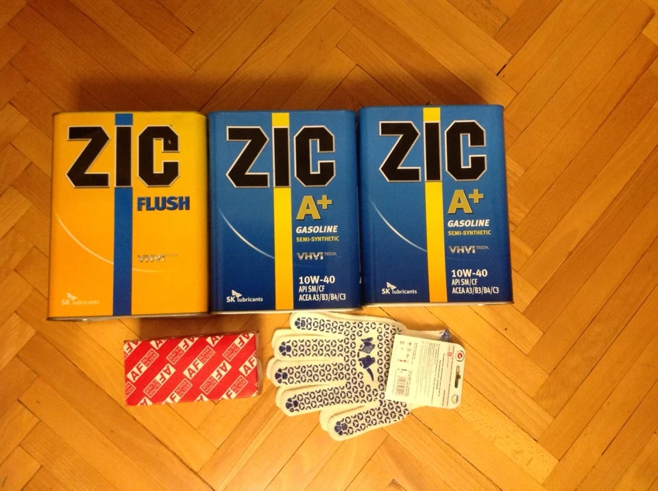 Перехід на напівсинтетику ZIC A+ 10W-40