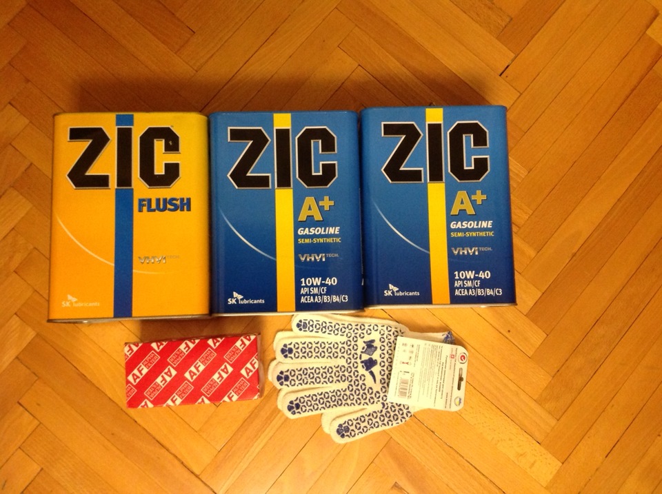 Перехід на напівсинтетику ZIC A+ 10W-40 1