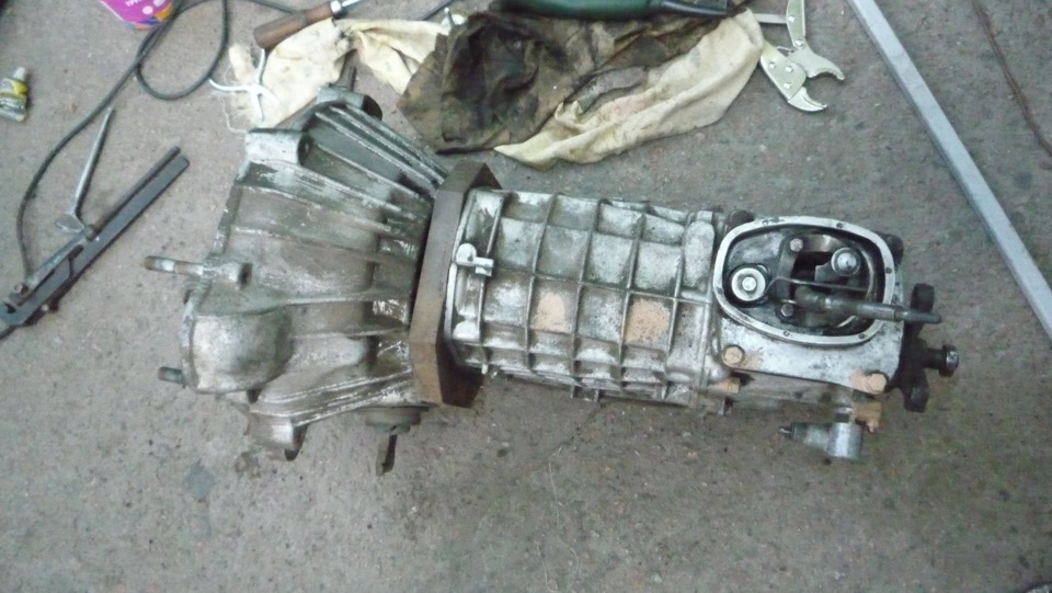 23. Установка КПП фіат полонез 3