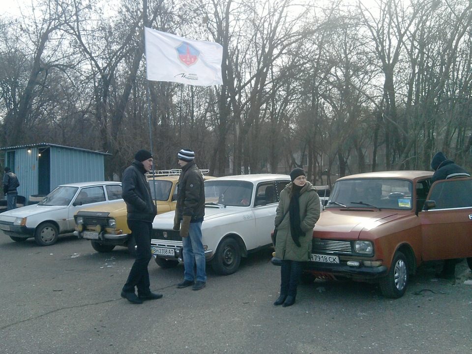 Покатушки автоклубу Москвичеманія 2