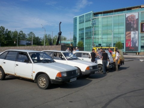 Зустріч автоклубу Москвичеманія 1