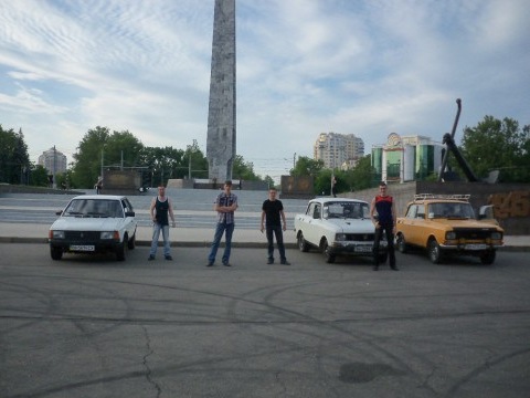 Зустріч автоклубу Москвичеманія 4