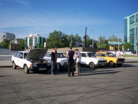 Зустріч автоклубу Москвичеманія 3