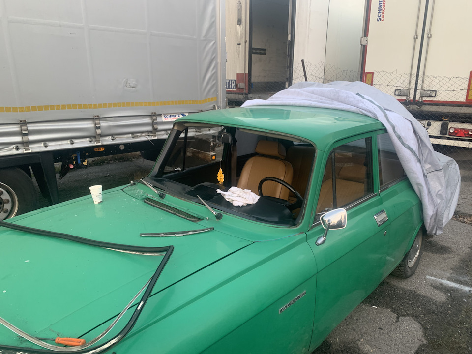 Перший досвід заміни лобового скла 5