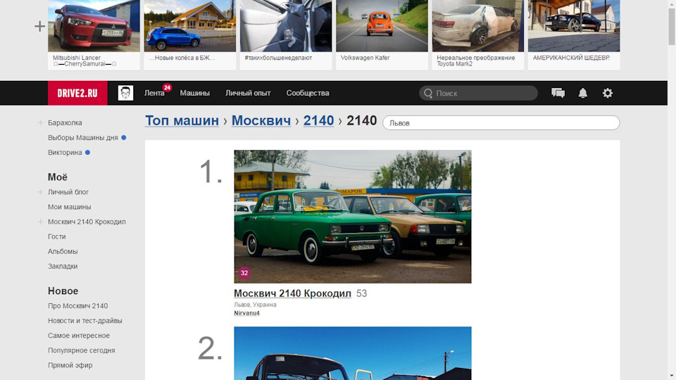 №1 у своєму місті серед м2140 1
