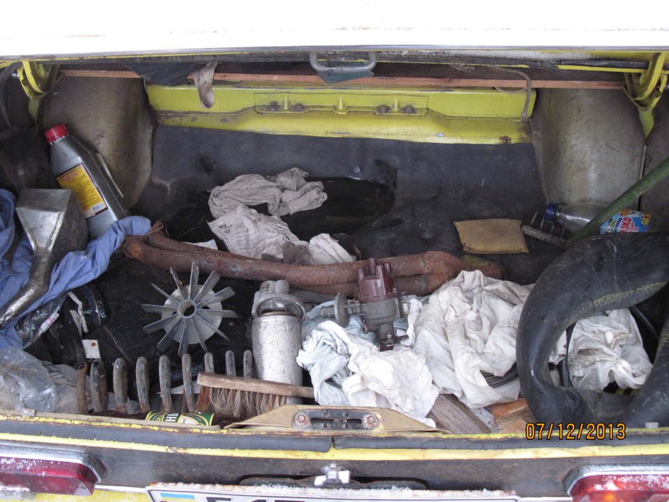 А що під кришкою?) Розібрав багажник 1