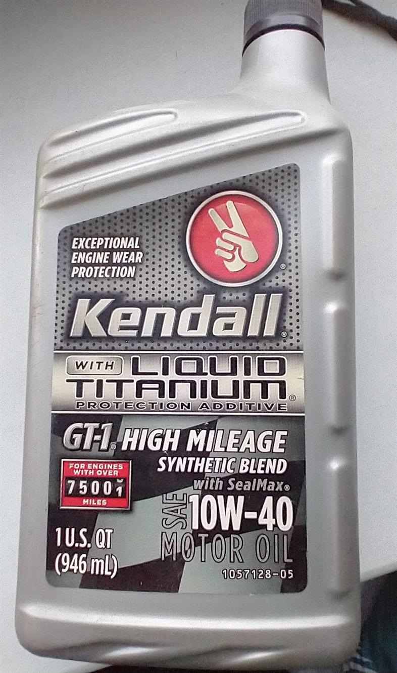 Олія зі США не для АЗЛК - kendall liquid titanium 10w-40 synthetic 1