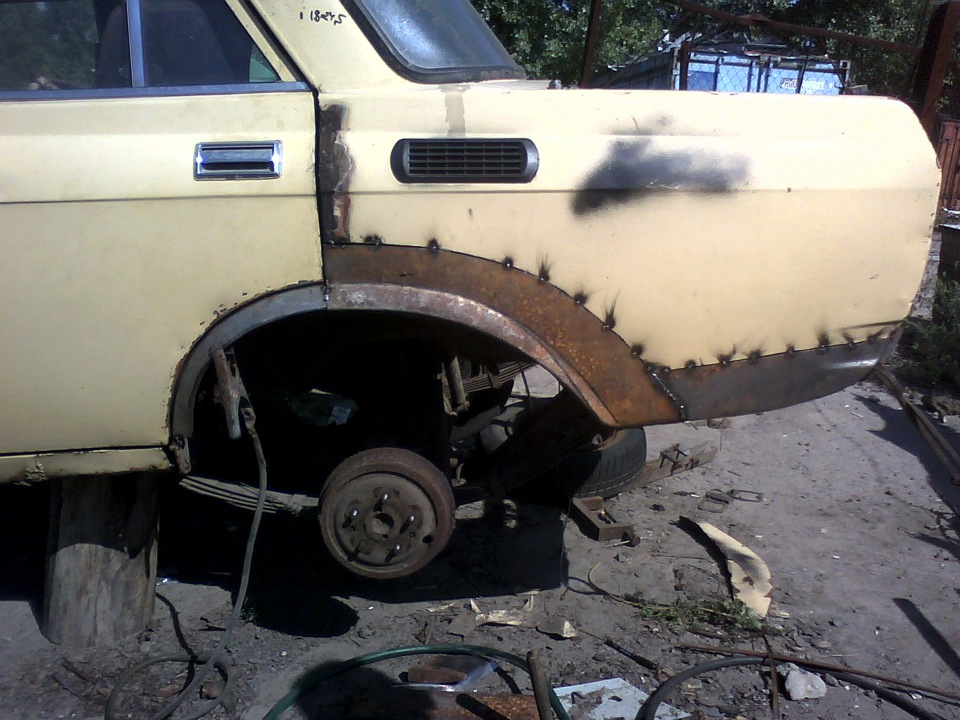 Створили задні арки 5