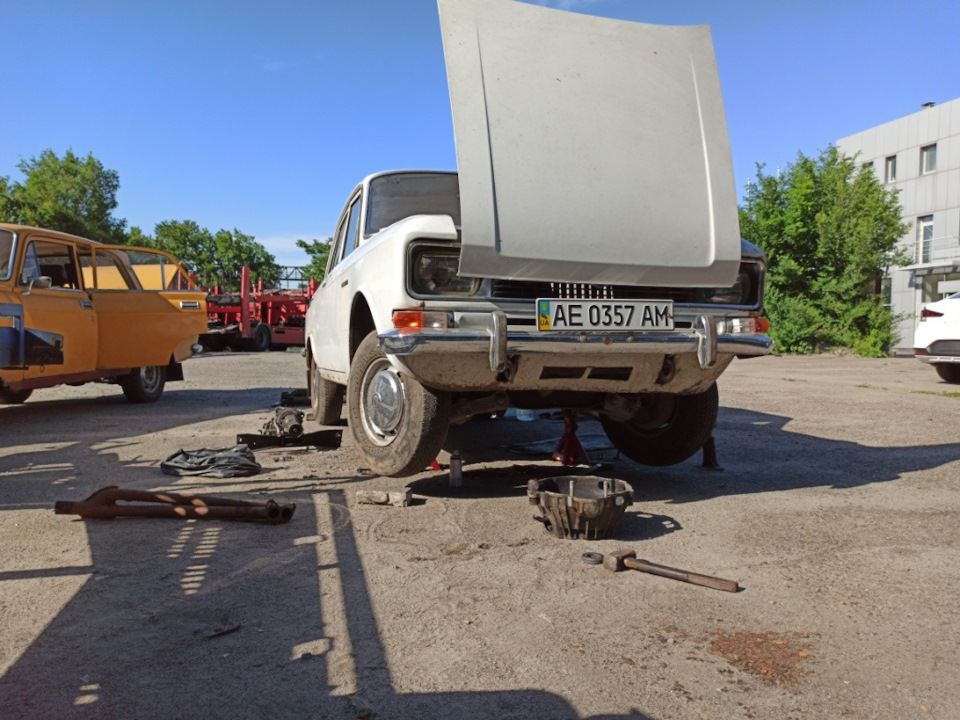 Чому ж дід не зміг поїхати або як я витратив пару тижнів на ремонт зчеплення? 4