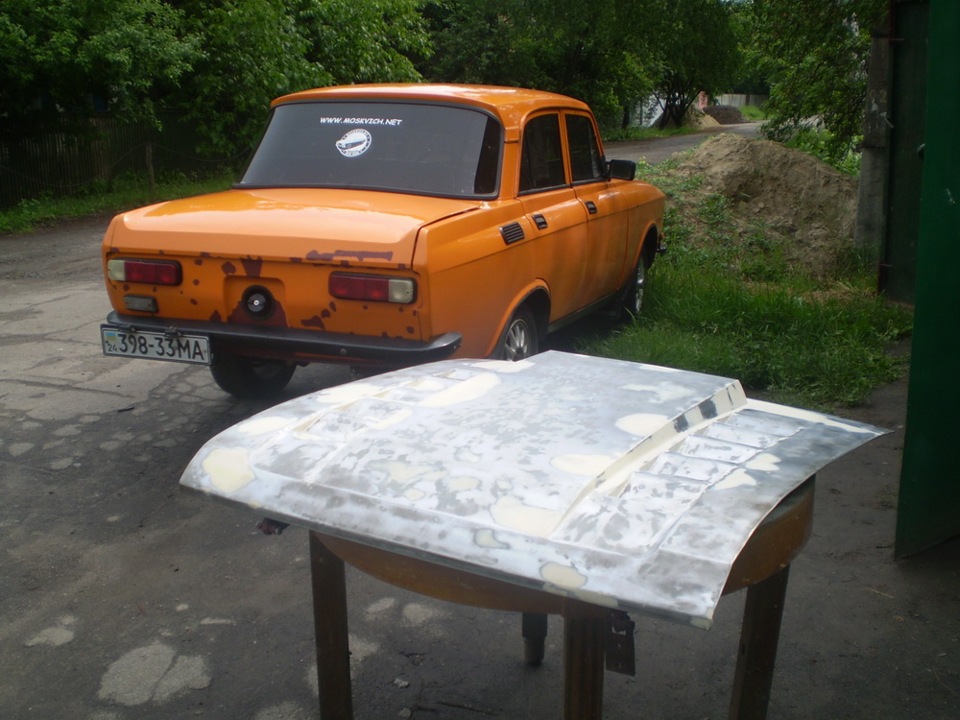 20. зло капот, шпакля 4