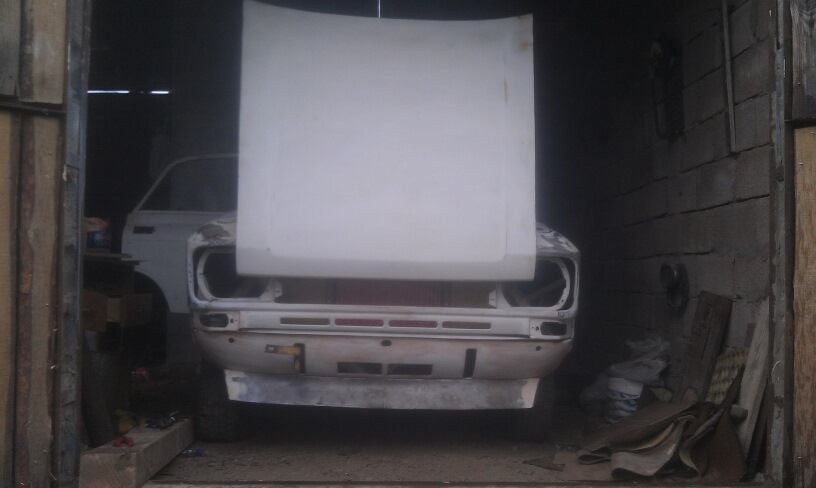 Губа GTI mk1 на месте . 1