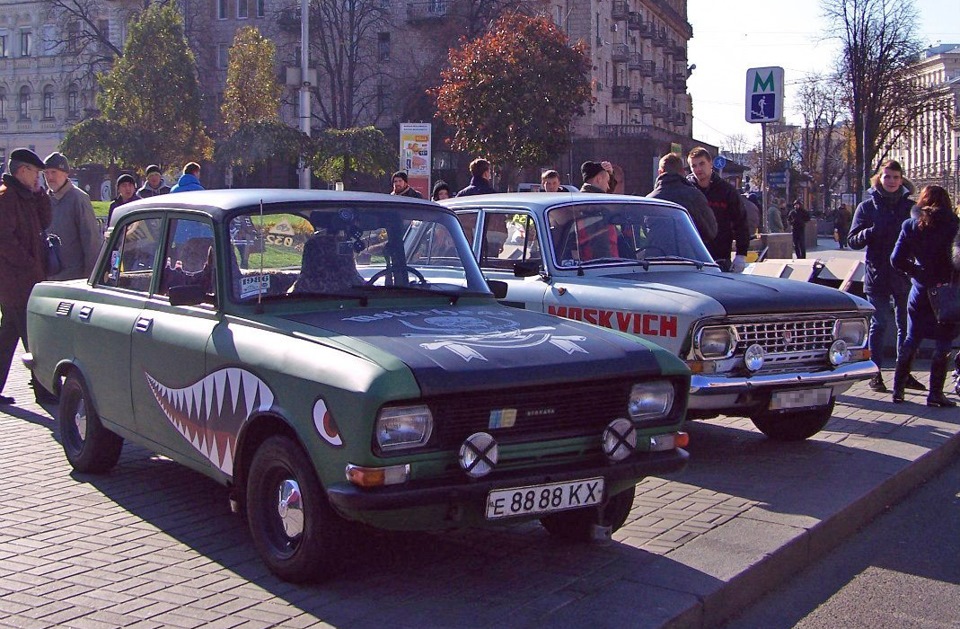 День автомобіліста 2014. Ретро ралі на регулярність руху 1