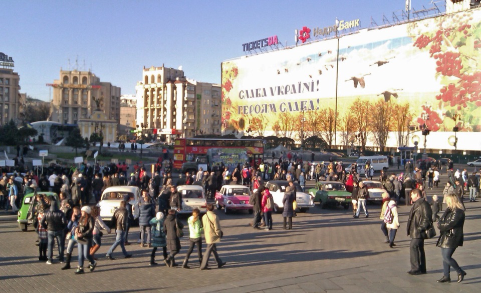 День автомобіліста 2014. Ретро ралі на регулярність руху 2