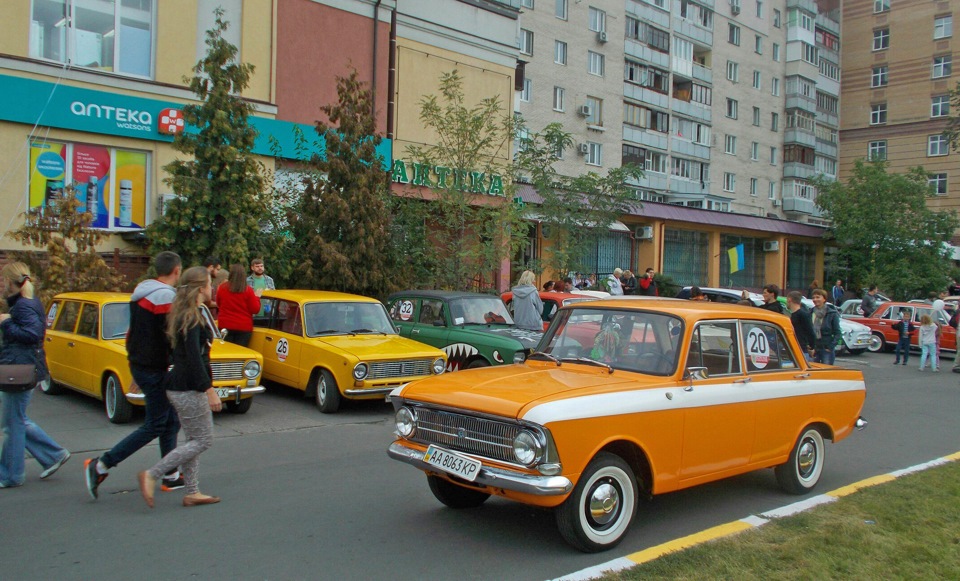 День города Ирпень. Ретро ралли 5