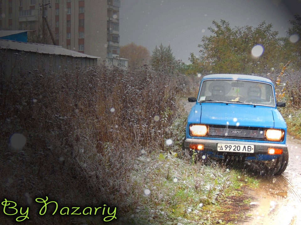№7 Перший сніг ... типо фотосесія ...) 5