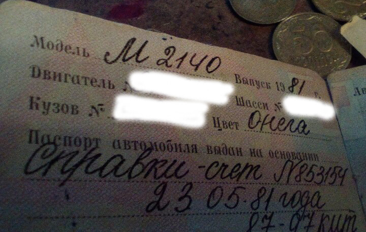 Паспорт СРСР 2