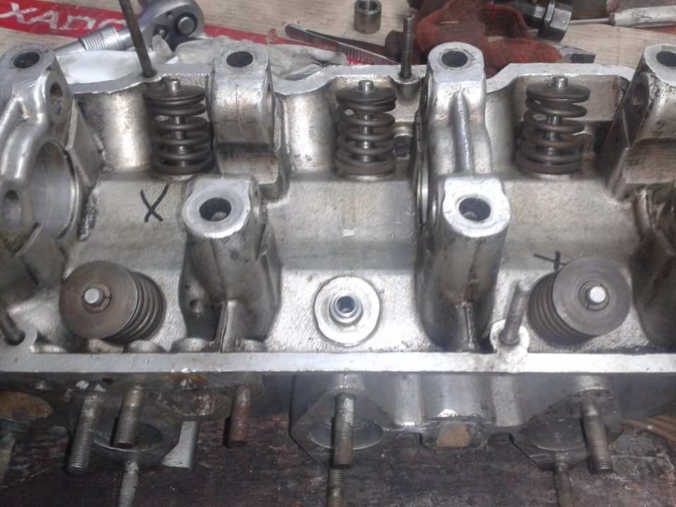 мотор 1,7L ГБЦ 2