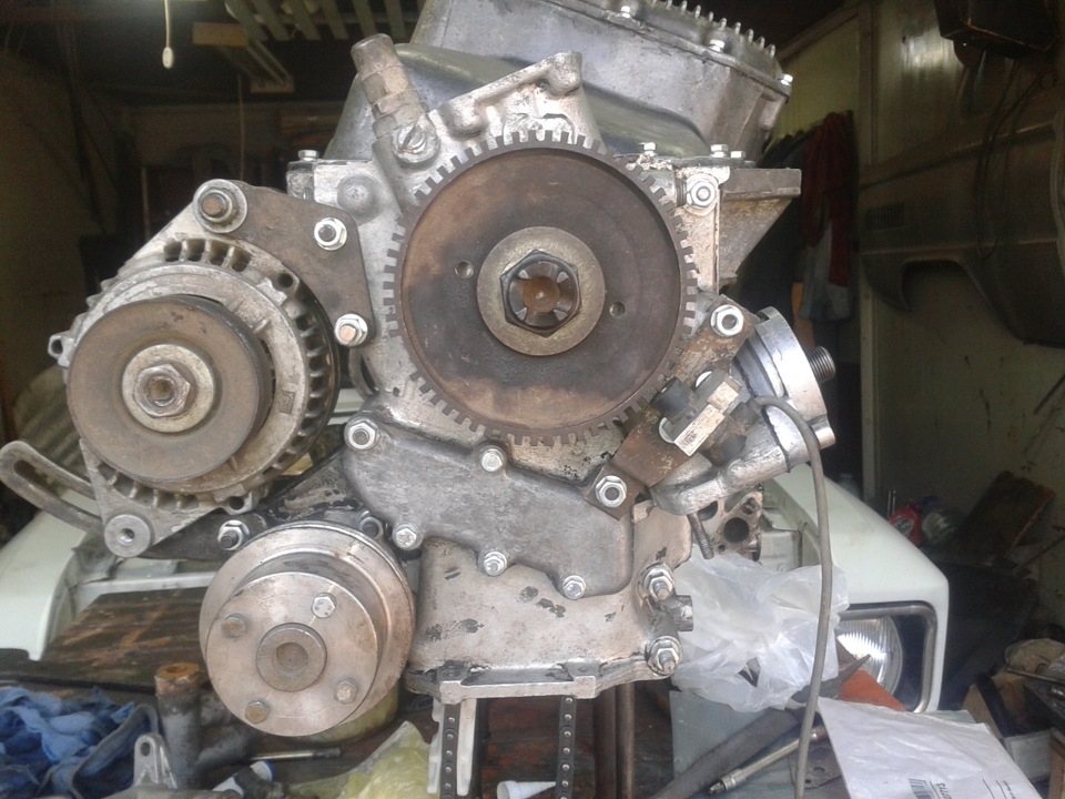 мотор 1,7L закінчення складання 3