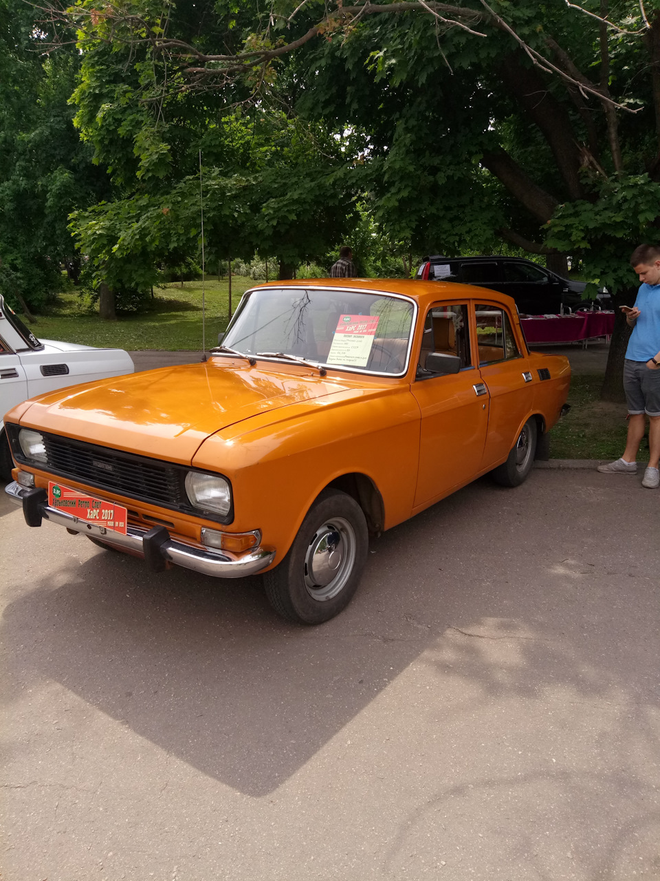 Взяли участь в авторетрозльоті ХаРС-2017 5