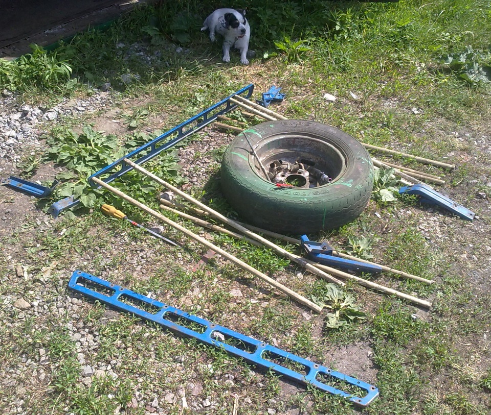 Багажник, вітровики 1
