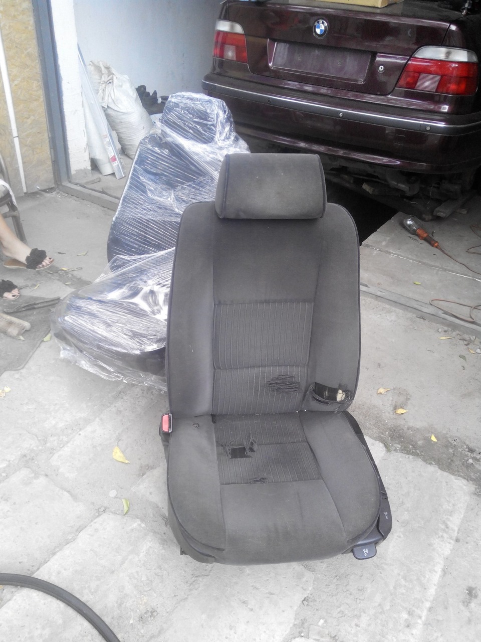 Передні сидіння BMW E39 ☣ 2