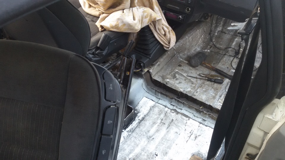 Встановлення сидінь BMW E39. 1