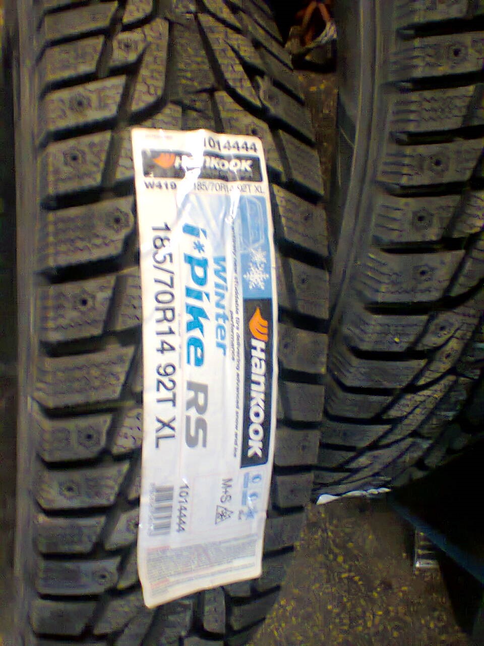 Валянки, валянки…(с) Перевзувся HANKOOK W419 1