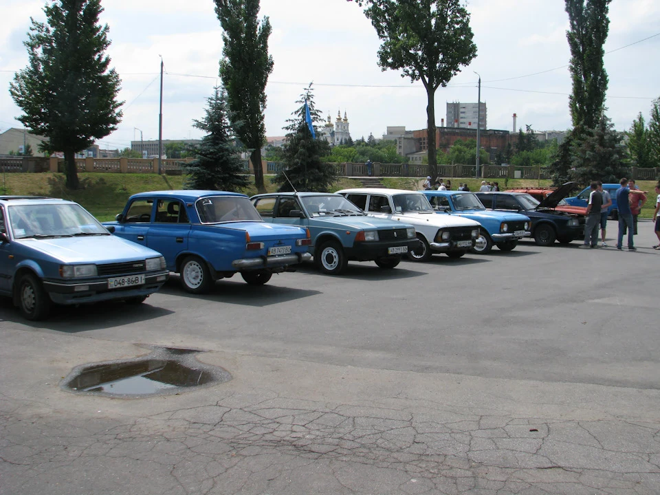 Чергова зустріч автоклубу Москвич.