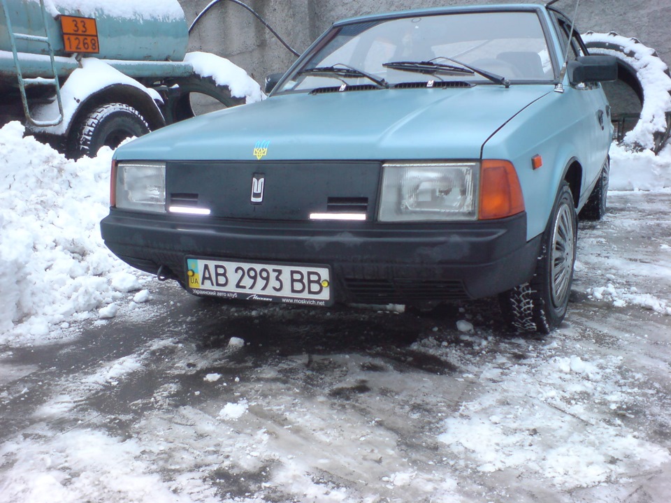 Зимові (глухі) грати на 2141 ... ч. 2 на машині. 3