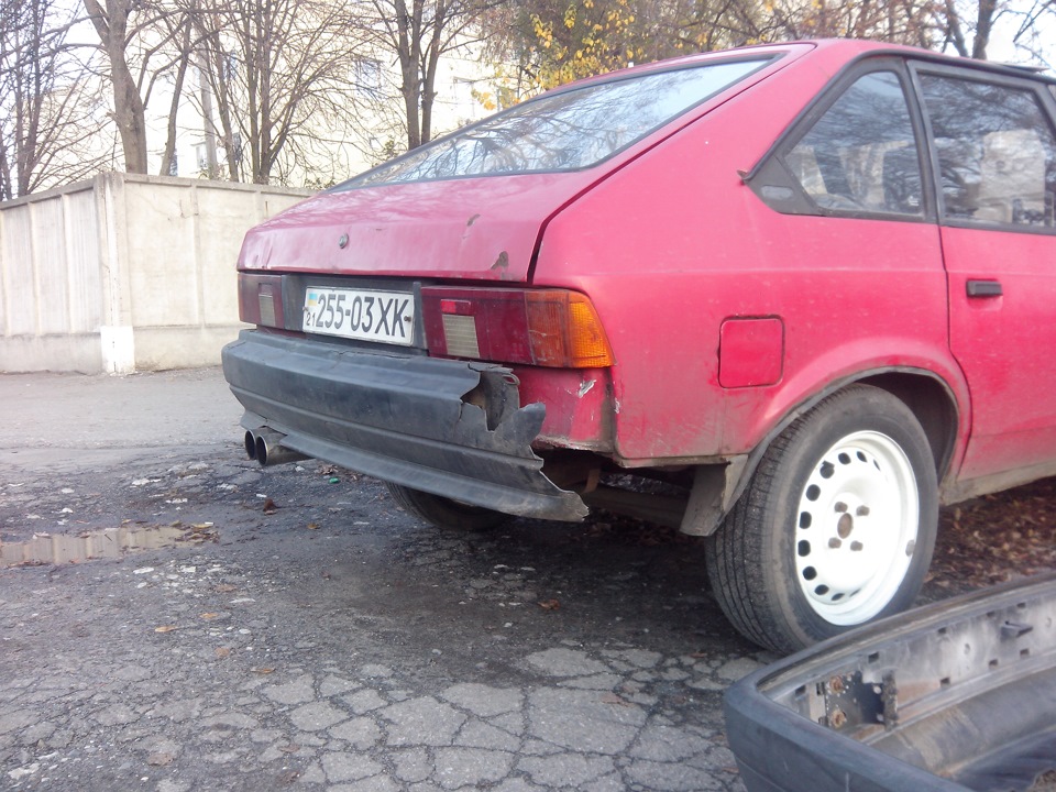 задний бампер 2