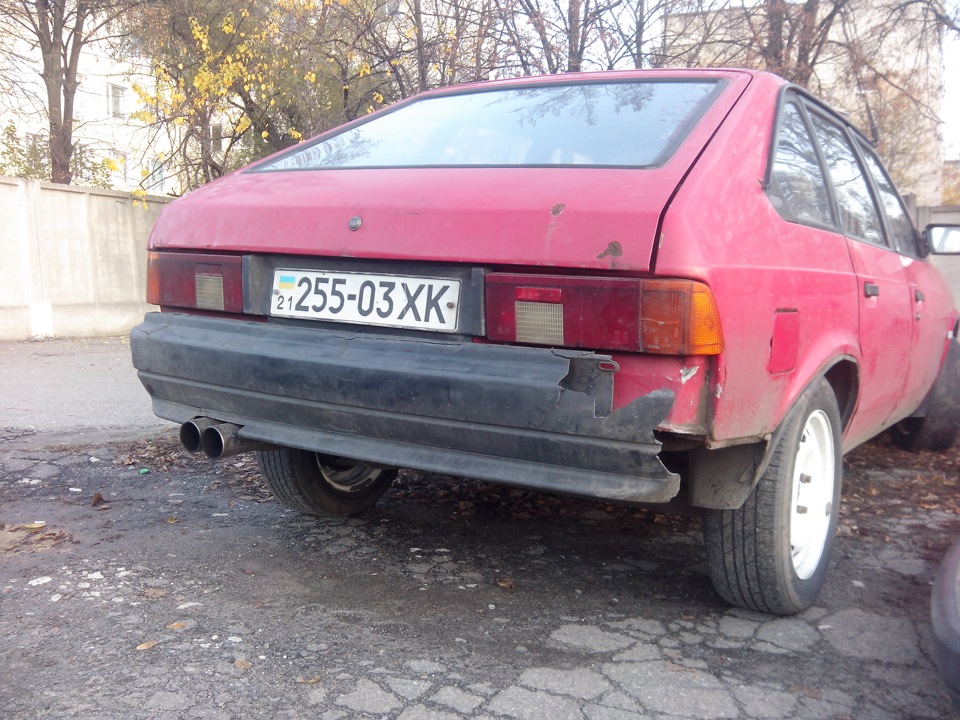 задний бампер 4