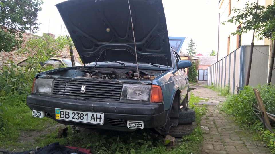 Тепер я з полеуретаном у передку та на напівсубару-стійках 1