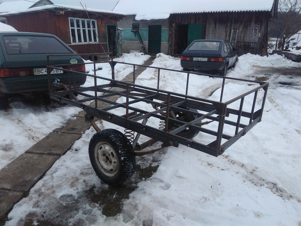 Самодельний причіп 5