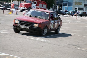 На кінець у нас автослалом 3