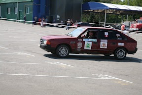 На кінець у нас автослалом 4