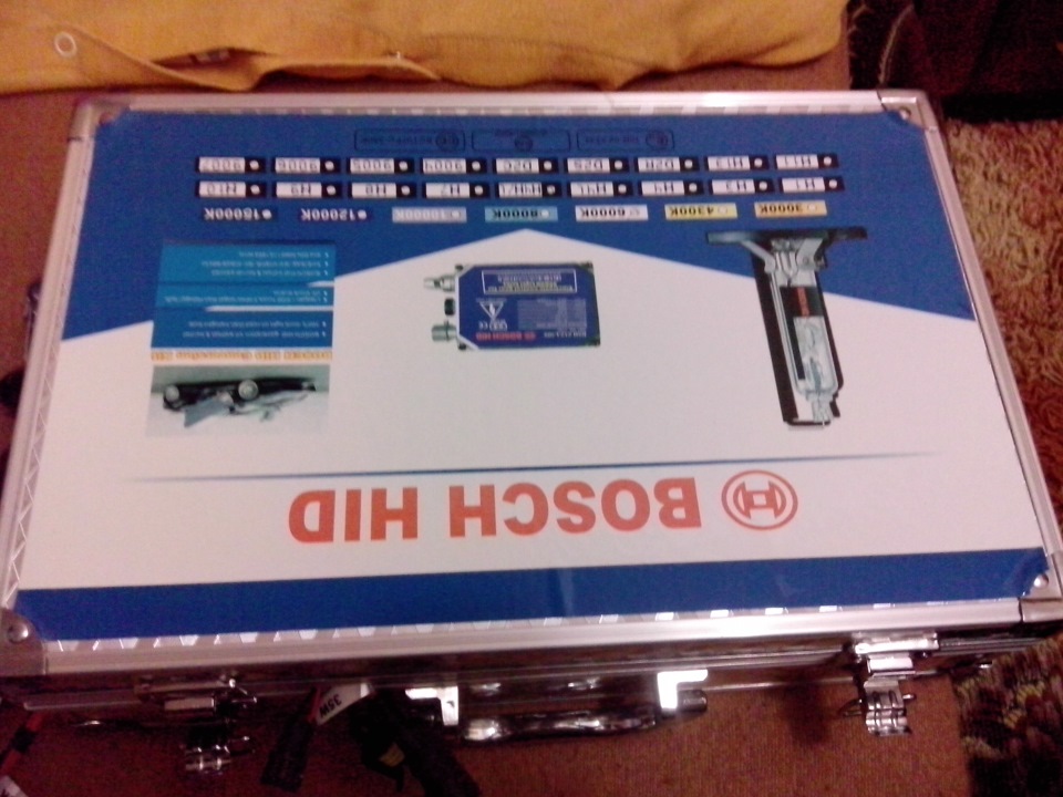 Ось і прийшов мій Біксенончик))) Bosch HID 6000к H-4 35W 1