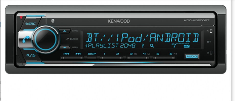 ГУ KENWOOD KDC-X5200BT 5