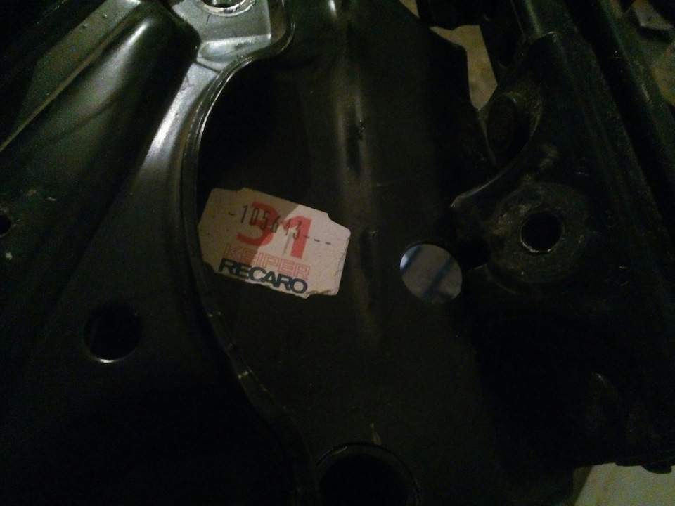 Передні сидіння Opel Vectra B - installed 2
