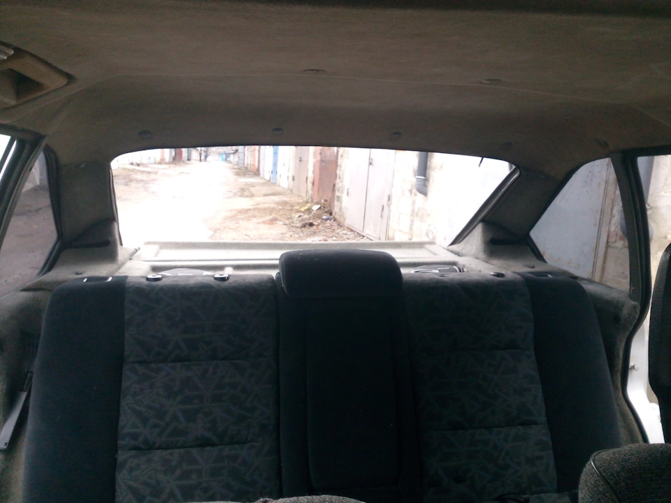 Задній ряд сидінь Opel Vectra B в москвич 2141 Частина 1: Примірка 4
