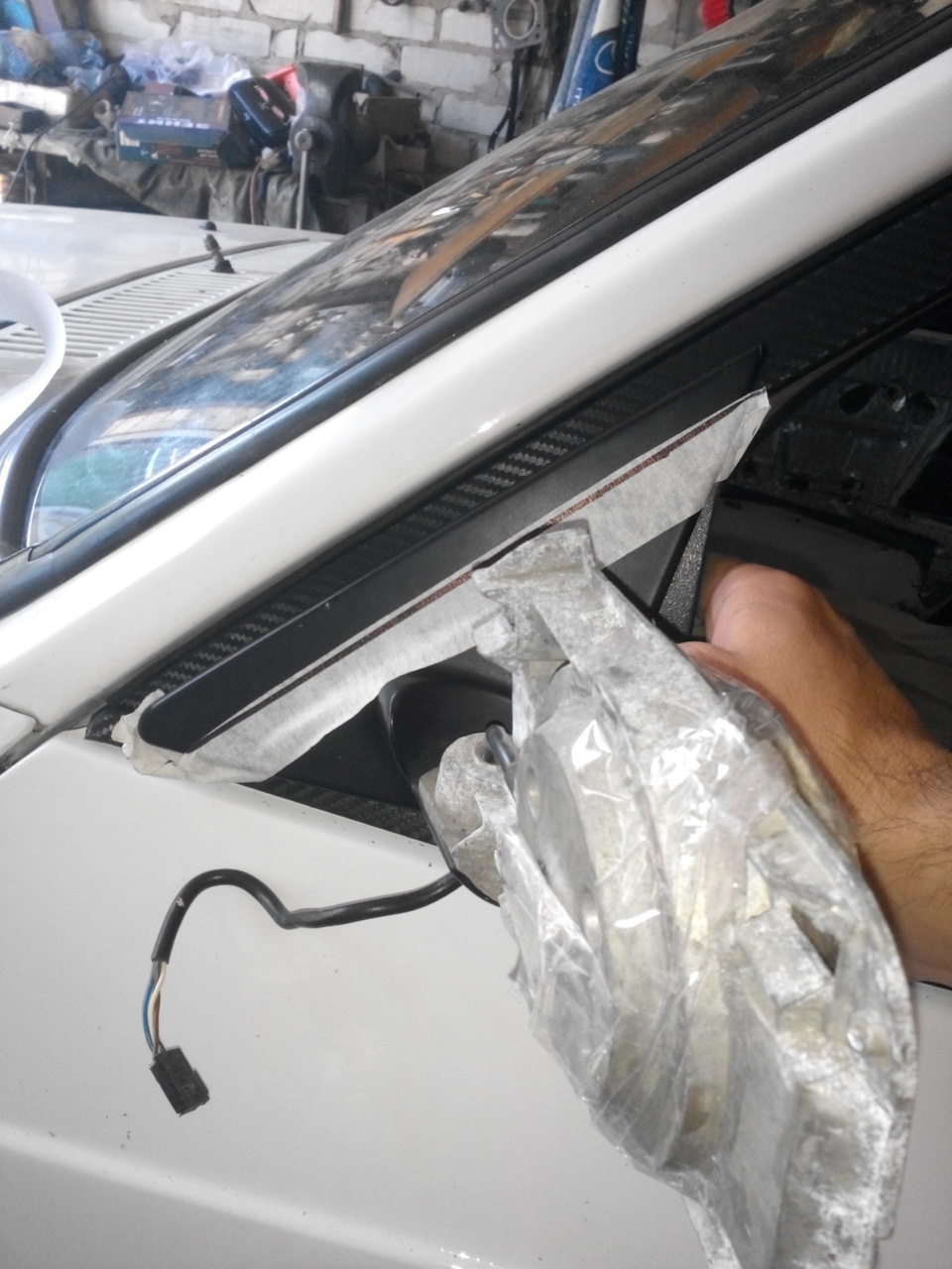 Дзеркала BMW+led на москвич 2141 5