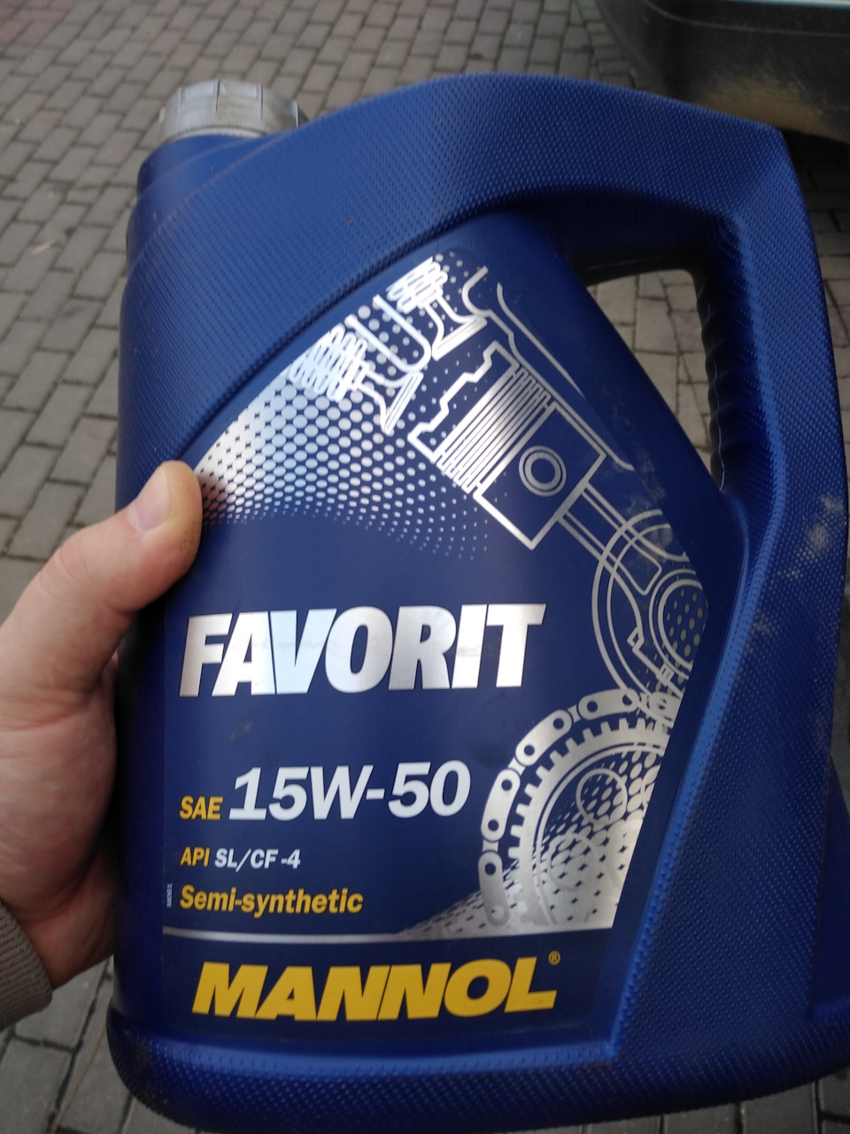 Масло MANOL 15W-50 1