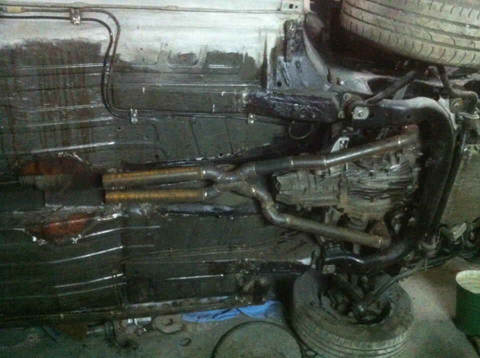 X Pipe на V6 ч.1 4