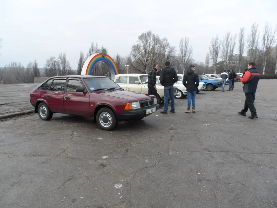 Поїздка в гості до м.Запоріжжя на зустріч Москвичеводів 20.01.13