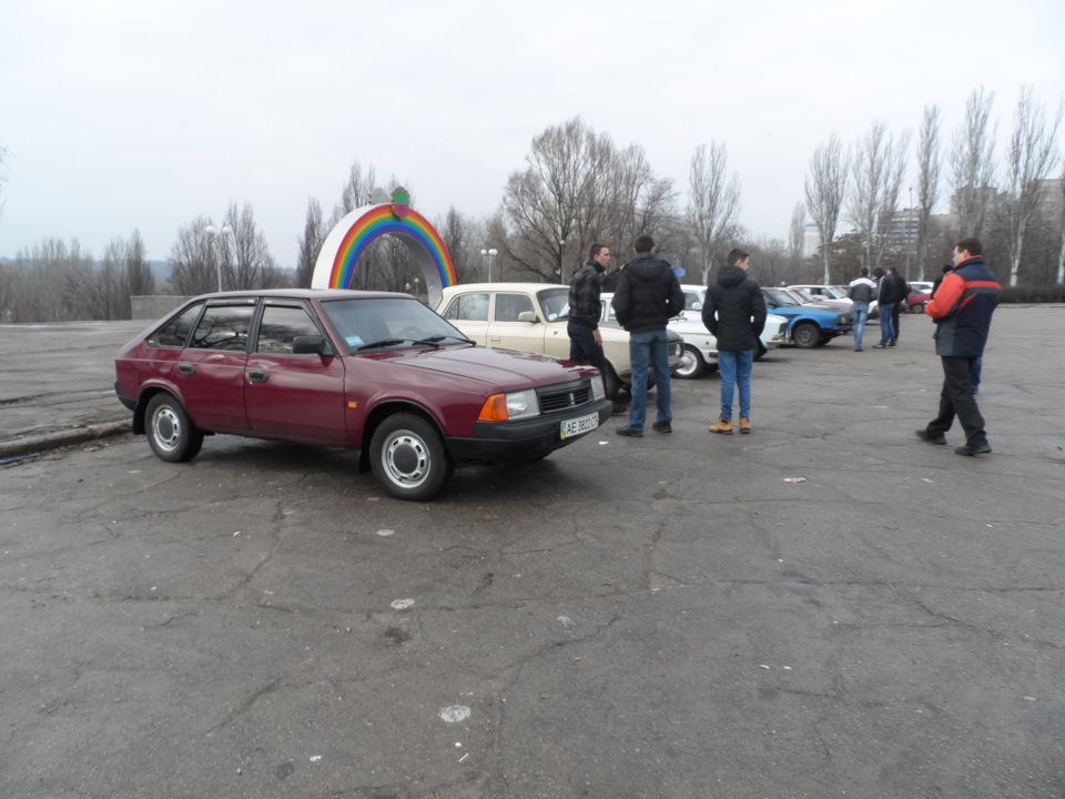 Поїздка в гості до м.Запоріжжя на зустріч Москвичеводів 20.01.13 1